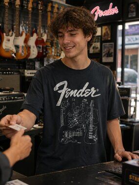 Mens Fender TShirt (sz 4x)